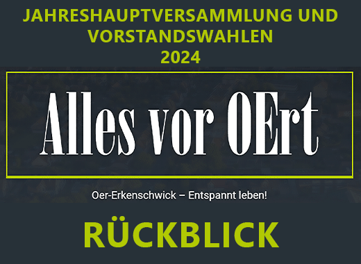 Rückblick Jahreshauptversammlung und Vorstandswahlen am 21.02.2024